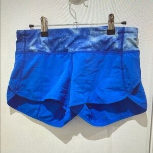 Blue Women's Performance Running Shorts